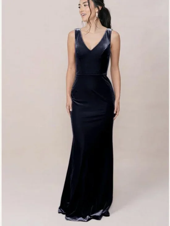 Revelry Dakota Velvet Dress Size 4 - Picture 1 of 7